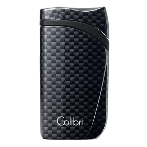 Colibri aansteker Single Flame Falcon Carbon Fiber Black