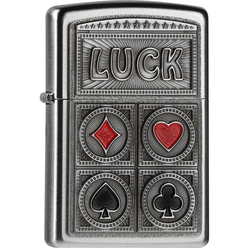 Zippo Luck Cards aansteker