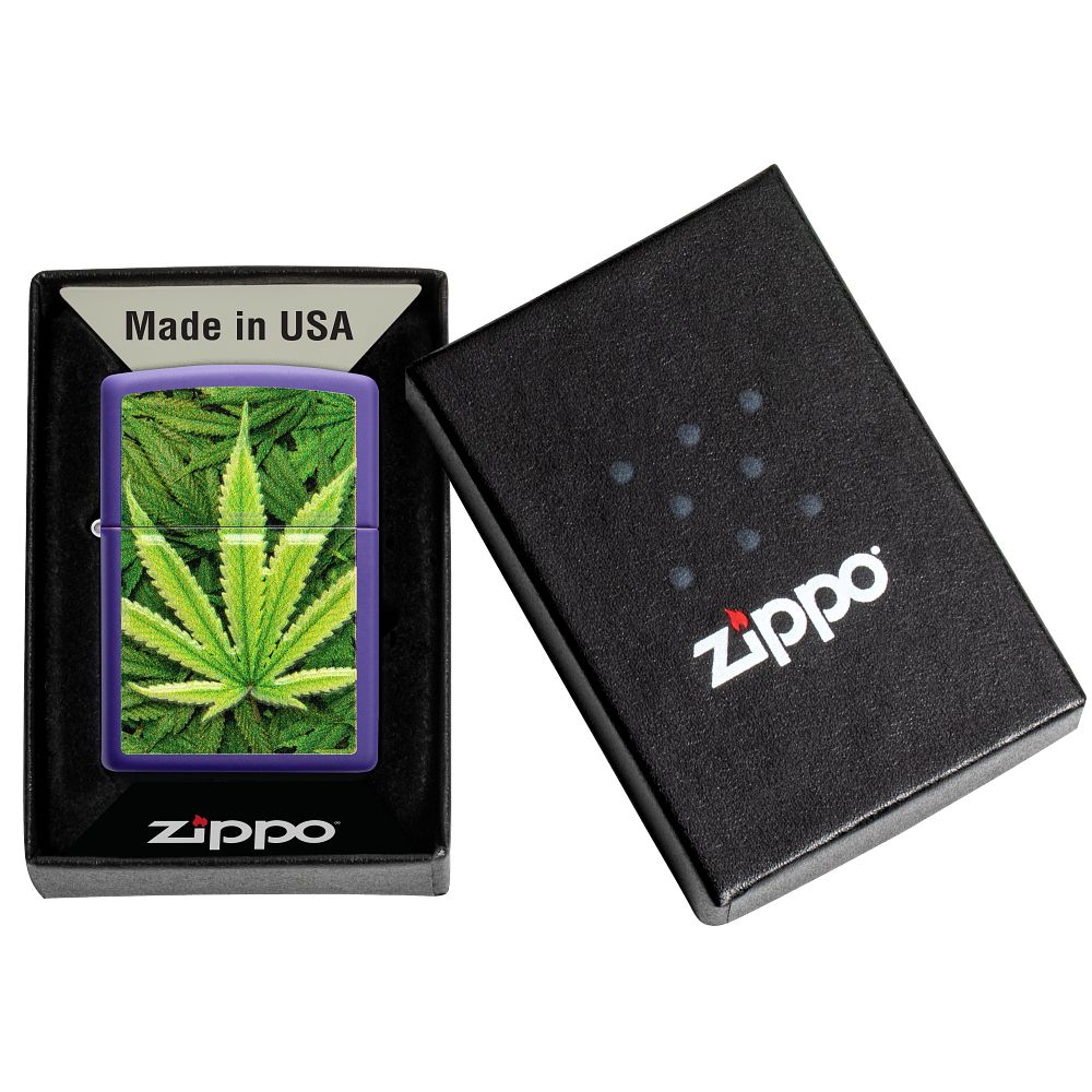 Zippo Cannabisin aansteker verpakking