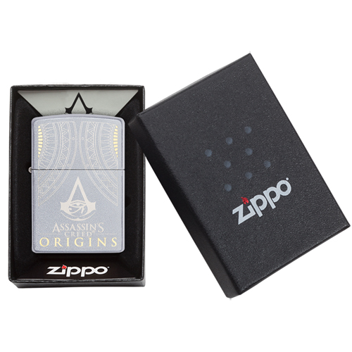Zippo aansteker Assassin\'s Creed Silhouette verpakking
