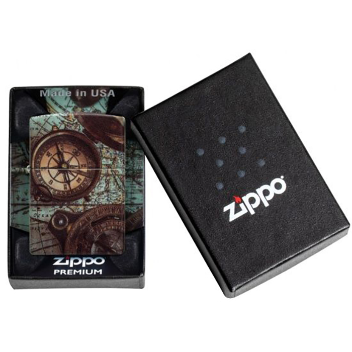 Zippo Compass Design 360 Aansteker 7
