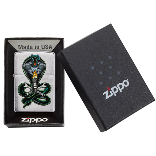 Zippo aansteker Snake Engine Piston verpakking