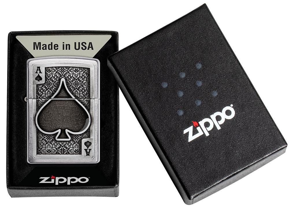 Zippo Ace Of Spades Emblem aansteker