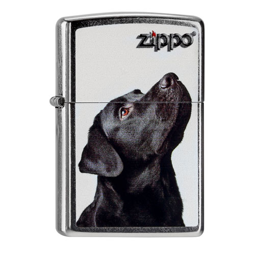 Zippo aansteker Black Labrador