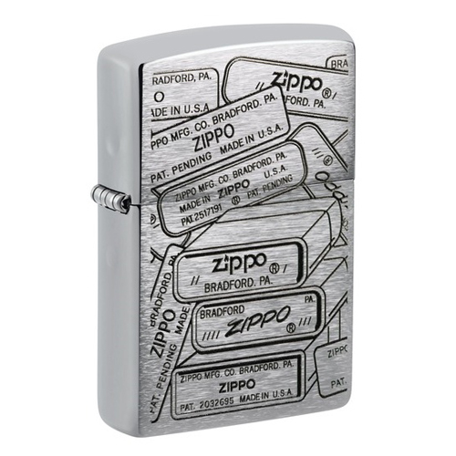 Zippo Aansteker Bottom Stamps Design