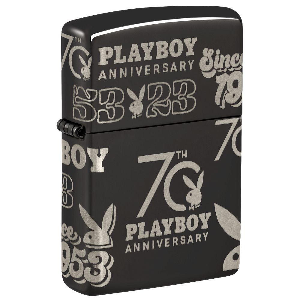 Zippo Playboy 70th Anniversary Lighter aansteker zijkant