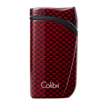 Colibri Single Flame Falcon Carbon Fiber Red