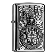 Zippo Pocket Watch And Gear Wheels aansteker