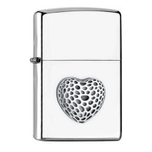 Zippo Mini Heart Chroom aansteker