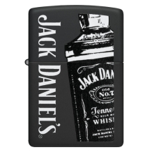 Zippo aansteker Jack Daniel\'s Black Design