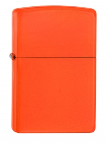 Zippo aansteker neon orange