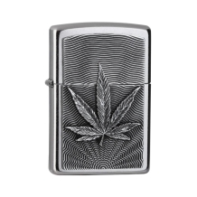 Zippo Hemp Leaf Emblem aansteker