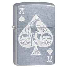 Zippo Ace of Spade Goth aansteker