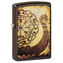 Zippo aansteker Viking Warship Design