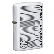 Zippo aansteker Harley Davidson White Matte