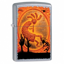 Zippo aansteker Kokopelli Southwestern
