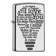 Zippo aansteker Love Light Bulb