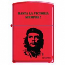 Zippo aansteker Che Guevara Red Matte
