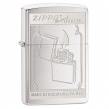 Zippo aansteker Vintage Design In Laser