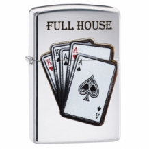 Zippo aansteker Full House