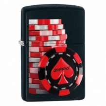 Zippo aansteker poker coins