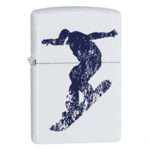 Zippo aansteker Snowboarder