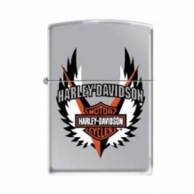 Zippo aansteker Harley Davidson Logo & Wings