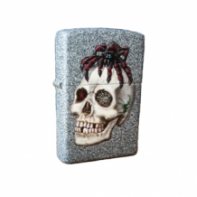 Zippo aansteker Iron Skull Spiders