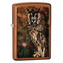 Zippo aansteker owl roosting