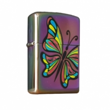 Zippo aansteker Rainbow Butterfly
