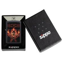 Aansteker Zippo Anne Stokes Skull with Flames