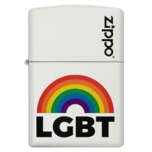 aansteker Zippo rainbow design LGBT