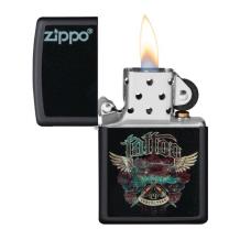 Aansteker Zippo tattoo design