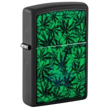 Zippo aansteker Cannabis Design