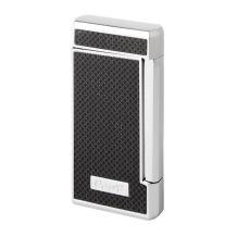 Caseti Marseille double Jetflame Chrome-Black aansteker