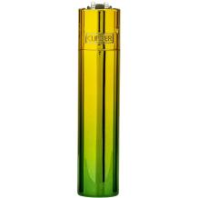 Clipper vuursteenaansteker metal green gradient