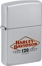 Zippo Harley Davidson 120 years high polish