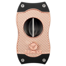 Colibri sigarenknipper diamant V-Cut Black/Rosegoud