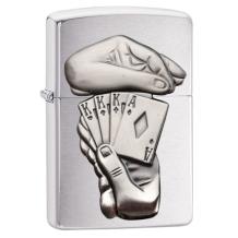 Zippo aansteker Trick Poker