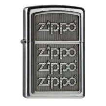 Zippo 4 Zippo logos 3D aansteker