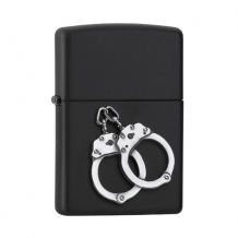 Zippo aansteker Handcuffs Black