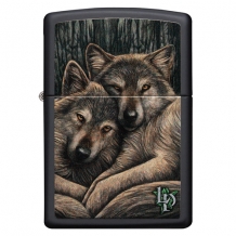 Zippo aansteker Lisa Parker - Loyal Companions