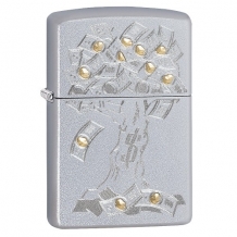 Zippo aansteker Money Tree