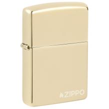 Zippo regular Champagne with logo aansteker