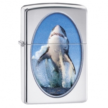 Zippo aansteker Shark Breaching