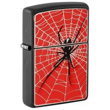 Zippo Spider Web Red aansteker