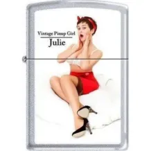 Zippo vintage Pinup Julie Limited Edition aansteker