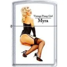 Zippo vintage Pinup Myra Limited Edition aansteker