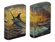 Zippo aansteker Guy Harvey Fish and Boat