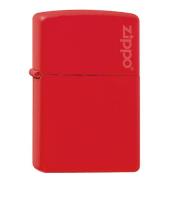 Zippo Red Matte with Zippo Logo aansteker